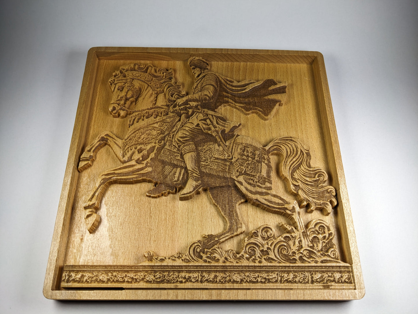 Persian Royal Horseman 3D side