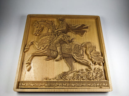 Persian Royal Horseman 3D side