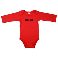 (Chunky and healthy baby) Bodoque _Short and Long Sleeve Spanish Baby Bodysuit