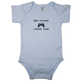 New Player Coming Soon + Controller  _ Short and Long Sleeve English Baby Bodysuit