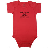 New Player Coming Soon + Controller  _ Short and Long Sleeve English Baby Bodysuit